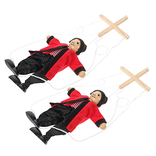 ifundom 2 Stück Marionettenspielzeug Puppen lustige Marionette Marinette-Puppe Menschen Marionetten Marionette Pirat Piratenpuppe Marionetten Marionetten die Marionetten Holz ifundom 2 Stück Marionettenspielzeug Puppen lustige Marionette Marinette-Puppe Menschen Marionetten Marionette Pirat Piratenpuppe Marionetten Marionetten die Marionetten Holz von ifundom