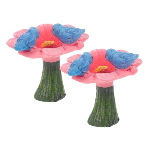 ifundom 2stücke Mini Garten Figuren Dekorative Vögel Blütenstatue Für Mikro-Landschaft Und Sukkulenten Feengarten Deko Für Zuhause Büro Und Cafés ifundom 2stücke Mini Garten Figuren Dekorative Vögel Blütenstatue Für Mikro-Landschaft Und Sukkulenten Feengarten Deko Für Zuhause Büro Und Cafés von ifundom