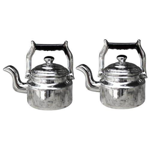 ifundom 2 Stück Mini Wasserkocher Kessel Winzige Spielsachen Flasche Miniaturartikel Warmwasserboiler Schwanenhals Puppenhausartikel Puppenstuben-teekannen Luft Silver Legierung ifundom 2 Stück Mini Wasserkocher Kessel Winzige Spielsachen Flasche Miniaturartikel Warmwasserboiler Schwanenhals Puppenhausartikel Puppenstuben-teekannen Luft Silver Legierung von ifundom
