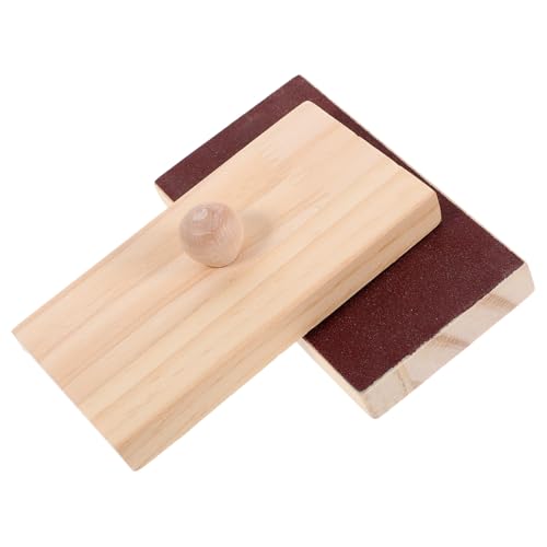 ifundom 2 Stück Orff-Instrument, Holzsandblöcke, Instrument, Professionelle Block-Percussion-Instrumente von ifundom