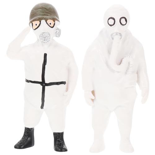 ifundom 2 Stück Professionelle Puppe Kinderspielzeug Mini-People-Modelle Schulspielset Für Winzige Leute Menschenmodelle Auf Dem Sandtisch Spielzeugmenschen Kinderspielpuppe Harz von ifundom
