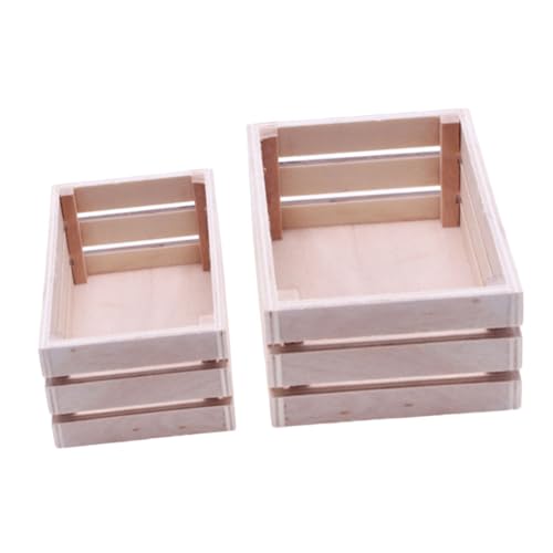 ifundom 2 Stück Puppenhaus-Aufbewahrungskorb bastelzeug mikrolandschaft puppenhauszubehör Dollhouse Furniture Miniatur Behälter klein Aufbewahrungskorb für Tiny House Mini-Hausschmuck Holz ifundom 2 Stück Puppenhaus-Aufbewahrungskorb bastelzeug mikrolandschaft puppenhauszubehör Dollhouse Furniture Miniatur Behälter klein Aufbewahrungskorb für Tiny House Mini-Hausschmuck Holz von ifundom