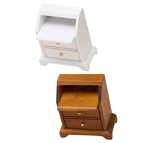 ifundom Mini-möbel-Set 2 Stück Miniatur-Schrank Mini- - Miniatur-Spielzeug Miniatur-Schrank-Modell Desktop-Miniatur-Spielzeug ifundom Mini-möbel-Set 2 Stück Miniatur-Schrank Mini- - Miniatur-Spielzeug Miniatur-Schrank-Modell Desktop-Miniatur-Spielzeug von ifundom