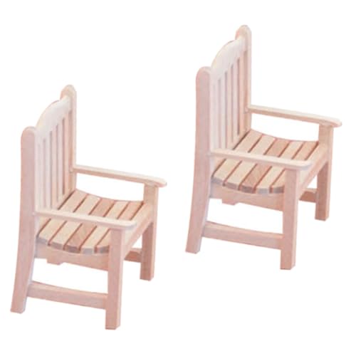 ifundom 2 Stück Puppenhausmöbel Kinderspielzeug Zweisitzer-Sofa Kindersessel ästhetisch Room Decoration raumdeko holzdeko Miniaturstühle zum Basteln Miniatur-Sesselspielzeug hölzern ifundom 2 Stück Puppenhausmöbel Kinderspielzeug Zweisitzer-Sofa Kindersessel ästhetisch Room Decoration raumdeko holzdeko Miniaturstühle zum Basteln Miniatur-Sesselspielzeug hölzern von ifundom