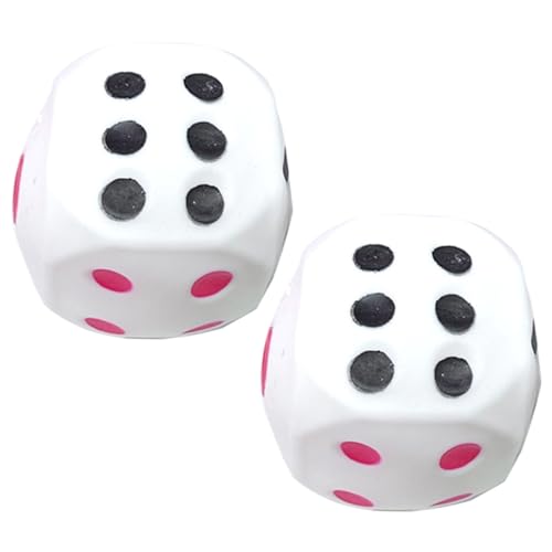 ifundom 2 Stück Quetschwürfel Dekompressionsparty 8 cm Große Würfel 2 Stück Groß Reliefspielzeug Cartoon Würfel Quetschspielzeug Quetschspielzeug PVC ifundom 2 Stück Quetschwürfel Dekompressionsparty 8 cm Große Würfel 2 Stück Groß Reliefspielzeug Cartoon Würfel Quetschspielzeug Quetschspielzeug PVC von ifundom