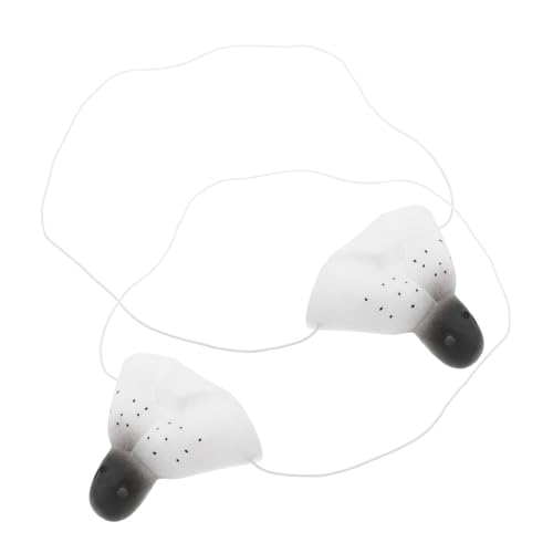 ifundom 2 Stück Realistische Mausnase Kostüm Zubehör Fake Rattennase für Halloween Cosplay Partys und Tierkostüm Events für Aufführungen und ifundom 2 Stück Realistische Mausnase Kostüm Zubehör Fake Rattennase für Halloween Cosplay Partys und Tierkostüm Events für Aufführungen und von ifundom