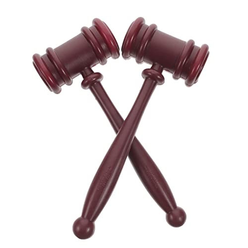 ifundom 2 Stück Richterhammer Kostüm Multifunktionaler Hammer weiße Richterperücke Abplatzen Babyhammer scherzen bohrhammer deko Rollenspiel- Anwalt Cosplay Plastik Brown ifundom 2 Stück Richterhammer Kostüm Multifunktionaler Hammer weiße Richterperücke Abplatzen Babyhammer scherzen bohrhammer deko Rollenspiel- Anwalt Cosplay Plastik Brown von ifundom