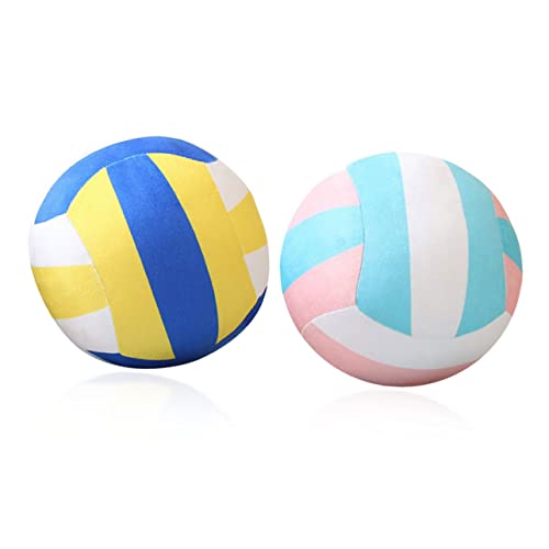 ifundom 2 Stück Simulierte Volleyballspielzeug Drinnen Weicher Plüsch-sportball Klein Plüsch-volleyballkissen Partyartikel Badminton-partydekorationen Softball -sportbänder Stoff ifundom 2 Stück Simulierte Volleyballspielzeug Drinnen Weicher Plüsch-sportball Klein Plüsch-volleyballkissen Partyartikel Badminton-partydekorationen Softball -sportbänder Stoff von ifundom