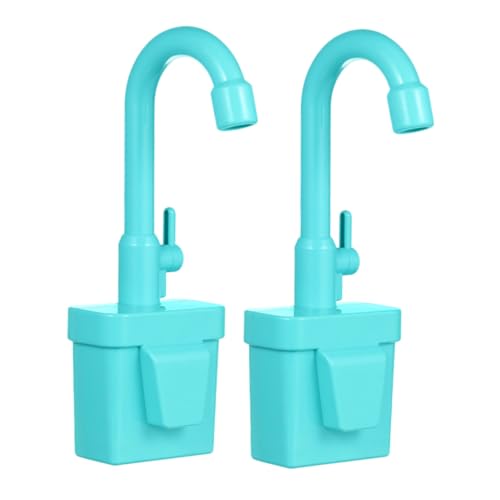 ifundom 2 Stück Spielküche Wasserhahn Ersatz Robuster Abnehmbarer Spielspülen Wasserhahn mit Realistischem Design Verschleißfestes Zubehör für Waschbecken Fördert Fantasie und Interaktion ifundom 2 Stück Spielküche Wasserhahn Ersatz Robuster Abnehmbarer Spielspülen Wasserhahn mit Realistischem Design Verschleißfestes Zubehör für Waschbecken Fördert Fantasie und Interaktion von ifundom