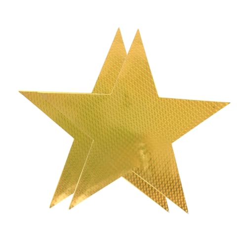 ifundom 2 Stück Star Cheer Requisiten Filz Star Handheld Tanz Requisiten Mit Elastischen Bändern Für Kinder Kinder Cheerleading Fußball Spiele Tanzveranstaltungen von ifundom