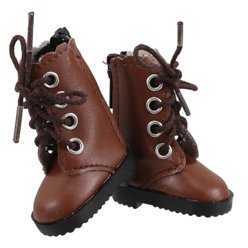 ifundom 2 Stück Stilvolle High Top Stiefel Mit Kugelgelenk Für Puppen Und Plüschtiere Puppenkleidung Und Miniaturschuhkollektionen Süß Und Trendig von ifundom