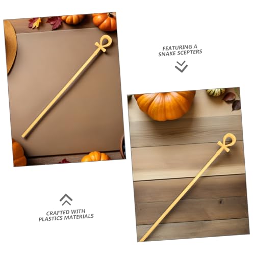 ifundom 2 Stück Teiliges Ägyptisches Halloween Cosplay Stab aus Stabilem Kunststoff Leicht und Langlebig für Kostümpartys Theater und Verkleidungsspiel ifundom 2 Stück Teiliges Ägyptisches Halloween Cosplay Stab aus Stabilem Kunststoff Leicht und Langlebig für Kostümpartys Theater und Verkleidungsspiel von ifundom