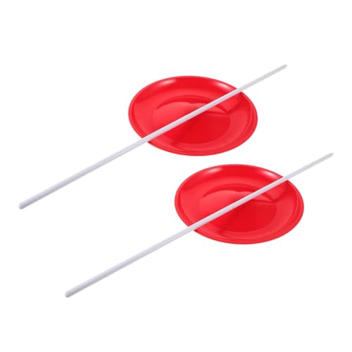 ifundom 2 Stück Teiliges Jonglier Spinning Plate mit Kunststoffstab Leichtes Balance Jonglierwerkzeug für Bühnenperformance Festival Zirkus Akrobatik Anfänger und Profis ifundom 2 Stück Teiliges Jonglier Spinning Plate mit Kunststoffstab Leichtes Balance Jonglierwerkzeug für Bühnenperformance Festival Zirkus Akrobatik Anfänger und Profis von ifundom