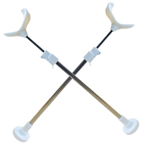 ifundom 2 Stück Verstellbare Puppenständer Doll Holder Stands Action Figure Stand mit Stabilem Sockel für Figuren und Modelle Geeignet für Spielzeugpuppen und Sammelfiguren von ifundom