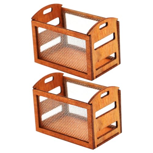 ifundom 2 Stück Zubehör Für Puppenhausmodelle Miniatur Makramee-pflanzenhänger Hängender Pflanzer Für Den Innenbereich Weidenkorb Puppenbett Mini-hausbedarf Korb-Modell Wohndekoration Holz ifundom 2 Stück Zubehör Für Puppenhausmodelle Miniatur Makramee-pflanzenhänger Hängender Pflanzer Für Den Innenbereich Weidenkorb Puppenbett Mini-hausbedarf Korb-Modell Wohndekoration Holz von ifundom