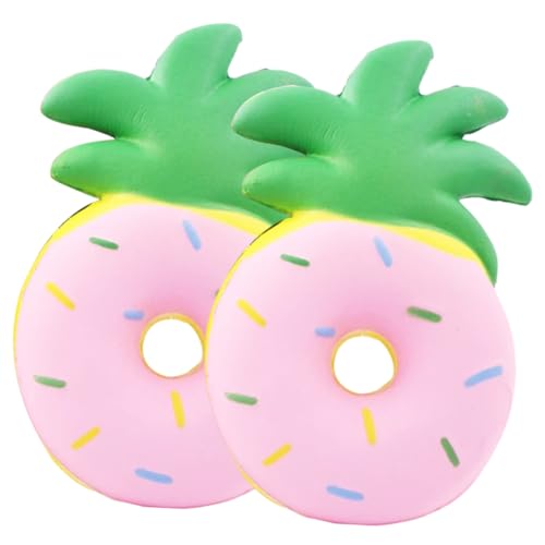 ifundom 2stücke Kawaii Donut Langsam Aufsteigendes Squeeze Spielzeug Pu Entspannendes Anti-Stress Für Stressabbau Und Fidgeting von ifundom