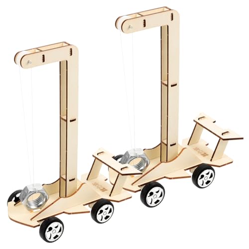 ifundom 2 Stück wissenschaftliche Experimentiergeräte für kinderspielzeug Toys for DIY Toy interessantes -DIY- selbstgemachtes hölzern von ifundom