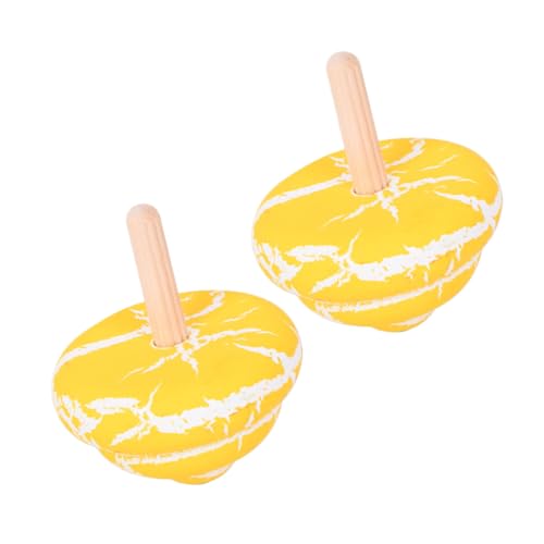 ifundom 2 Stücke Hölzerne Mini Tabletop Dekompression Spielzeug Rotieren Spielzeug Für Kinder von ifundom