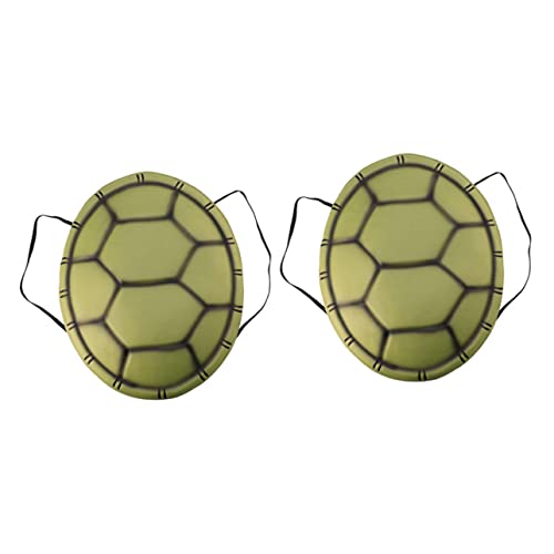 ifundom 2 Stücke Simulierter Schildkrötenpanzer Maske Schildkröten-Outfit Schildkrötenpanzer-kostüm Für Lustiges Accessoire-Kleid Tierkostümzubehör Für Kostüme Present Green Eva ifundom 2 Stücke Simulierter Schildkrötenpanzer Maske Schildkröten-Outfit Schildkrötenpanzer-kostüm Für Lustiges Accessoire-Kleid Tierkostümzubehör Für Kostüme Present Green Eva von ifundom