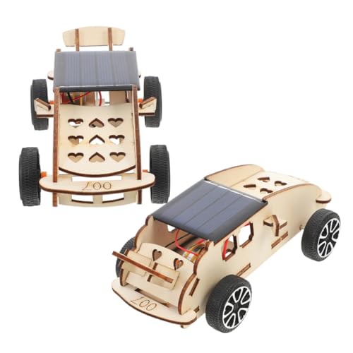 ifundom 2 Stücke Solarauto Solarbetriebenes Roboterbausatz Solarbauspielzeug Stamm Rennwagengebäude Kit Spielzeugauto Mit Solarenergie Solar Angetriebene Spielzeugkits Hölzern ifundom 2 Stücke Solarauto Solarbetriebenes Roboterbausatz Solarbauspielzeug Stamm Rennwagengebäude Kit Spielzeugauto Mit Solarenergie Solar Angetriebene Spielzeugkits Hölzern von ifundom