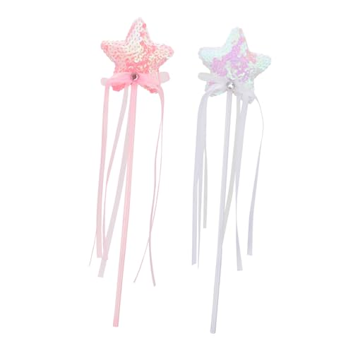 ifundom 2 Stücke Zauberstab Fee Fairy Wand Kinderkleider игрушки для девочек kindergeburtstags mitgebsel Kinderfeste glitzerstab Zauberstäbe mit Schleifendesign Plastik ifundom 2 Stücke Zauberstab Fee Fairy Wand Kinderkleider игрушки для девочек kindergeburtstags mitgebsel Kinderfeste glitzerstab Zauberstäbe mit Schleifendesign Plastik von ifundom