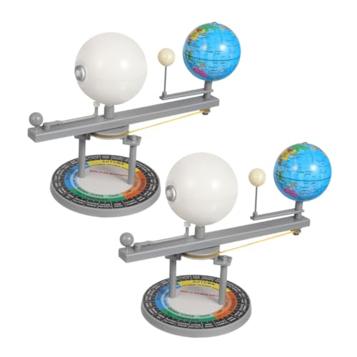 ifundom 2 Teiliges Mondfinsternis Instrument Sonnensystem Erde Mond Sonne Sonnensystem Modellbausatz Astronomisches Wissenschaftsbausatz Sonne Erde Mond Modell Sonnensystem von ifundom
