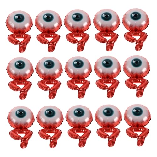 ifundom 20 Stück Aufblasbare Aluminiumfolie Augenballons für Halloween Dekorationen Partybedarf und Festival Accessoires ifundom 20 Stück Aufblasbare Aluminiumfolie Augenballons für Halloween Dekorationen Partybedarf und Festival Accessoires von ifundom