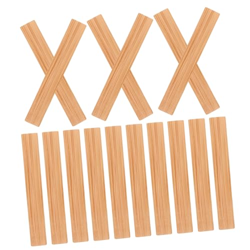 ifundom 20 Stück Boden im Puppenhaus puppenhauszubehör Dollhouse Accessories Dollhouse zubehör Mini House Accessory Mini Dolly House Boden Miniaturen Boden Miniaturdiele zum Basteln Holz von ifundom