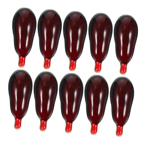 ifundom 20 Stück Halloween Blutkapseln Hautfreundliche Realistische Fake Blood Capsules für Party und Cosplay Tragbare Makeup Requisiten für Schaurige Effekte und Gruselige Verkleidungen von ifundom