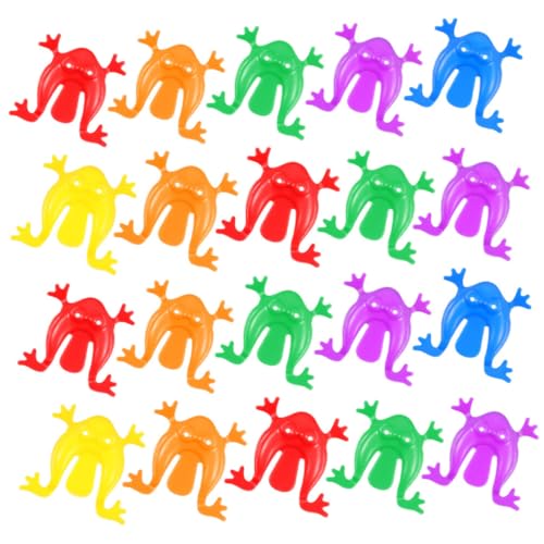 ifundom 20 Stück Kreatives Für Kleine Kleine Frösche Frosch Springspielzeug Springfrosch Pullover Für Draußen Kinderspielzeug Babygeschenke Für Babys Frösche Springspielzeug von ifundom