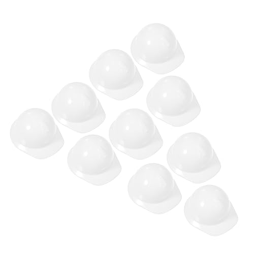 ifundom 20 Stück Mini-Bauhut für Puppe Partyhüte Miniatur-Bauhut Und kleine Hüte Bauminiaturen Bauarbeiterhut Miniatur-Schutzhelm BAU Hüte Plastik Weiß ifundom 20 Stück Mini-Bauhut für Puppe Partyhüte Miniatur-Bauhut Und kleine Hüte Bauminiaturen Bauarbeiterhut Miniatur-Schutzhelm BAU Hüte Plastik Weiß von ifundom