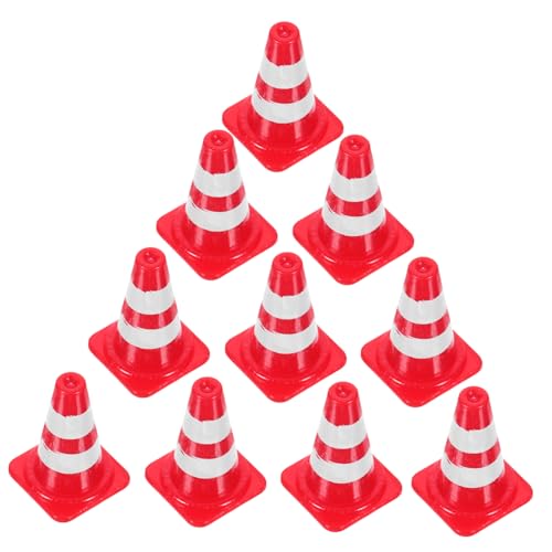 ifundom 20 Stück Mini-Sachen Spielzeugauto-aufbewahrung Für Baufahrzeuge Mini-vers Machen Es Zu Mini-Essen -spielmatte Trainingskegel Fußballkegel Abs von ifundom