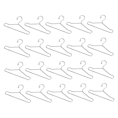 ifundom 20 Stück Mini-kleiderbügel Für Puppen Praktischer Kleiderhalter Für Puppen Silberfarben 65 Mm Kleiderständer Für Die Puppengarderobe Von Jungen Und Mädchen ifundom 20 Stück Mini-kleiderbügel Für Puppen Praktischer Kleiderhalter Für Puppen Silberfarben 65 Mm Kleiderständer Für Die Puppengarderobe Von Jungen Und Mädchen von ifundom