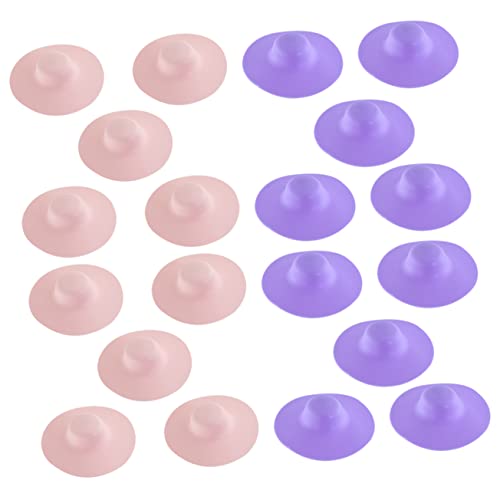 ifundom 20 Stück Puppe Universeller Hut Zubehör Plüsch Mini Puppe Dekorativ Hutmodell Für Puppe Puppenhüte Puppenmütze Selber Machen DIY Puppenmütze PVC von ifundom