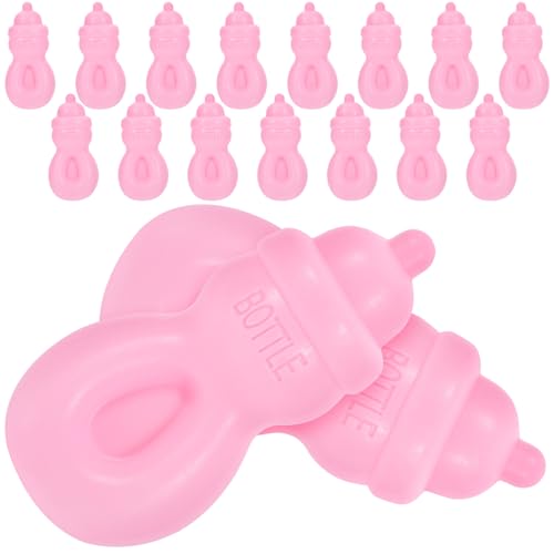 ifundom 20 Stück Puppenflaschen Teilig für Babypuppen Spielzeugzubehör Sicher und Langlebig für Rollenspiele Kreativität und Vorstellungskraft von ifundom