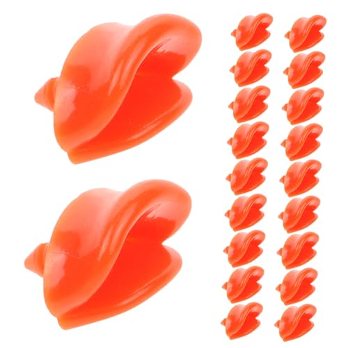 ifundom 20 Stück Teiliges DIY Entenmund Zubehör Kunststoff Mund Einsätze mit Lippenrand Design für Realistische Stabile Ersatzteile und Bastelbedarf für Entenfiguren ifundom 20 Stück Teiliges DIY Entenmund Zubehör Kunststoff Mund Einsätze mit Lippenrand Design für Realistische Stabile Ersatzteile und Bastelbedarf für Entenfiguren von ifundom