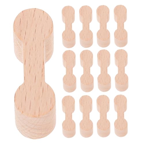 ifundom 20 Stück Teiliges Holzschienen Verbinder Hundeknochen Form Holzspielzeug Gleisadapter Zug Gleisverbinder Kompatibel für Holzbahn Zubehör ifundom 20 Stück Teiliges Holzschienen Verbinder Hundeknochen Form Holzspielzeug Gleisadapter Zug Gleisverbinder Kompatibel für Holzbahn Zubehör von ifundom