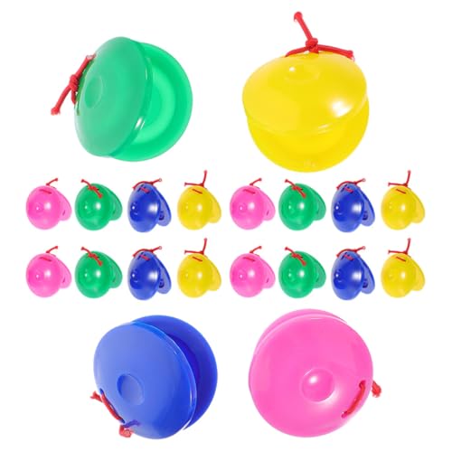 ifundom 20 Stück Teiliges Kastagnetten für Percussion Instrument für Frühe Musikalische Erziehung Einfach zu Halten für Vorschule und Kindergarten ifundom 20 Stück Teiliges Kastagnetten für Percussion Instrument für Frühe Musikalische Erziehung Einfach zu Halten für Vorschule und Kindergarten von ifundom