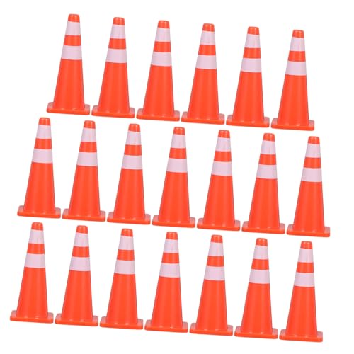 ifundom 20 Stück Teiliges Mini Verkehrszeichen und Leitkegel Set aus Kunststoff Kreatives Baustellen für Fördert Hand Auge Koordination und Eltern Junge Mädchen Interaktion für DIY ifundom 20 Stück Teiliges Mini Verkehrszeichen und Leitkegel Set aus Kunststoff Kreatives Baustellen für Fördert Hand Auge Koordination und Eltern Junge Mädchen Interaktion für DIY von ifundom