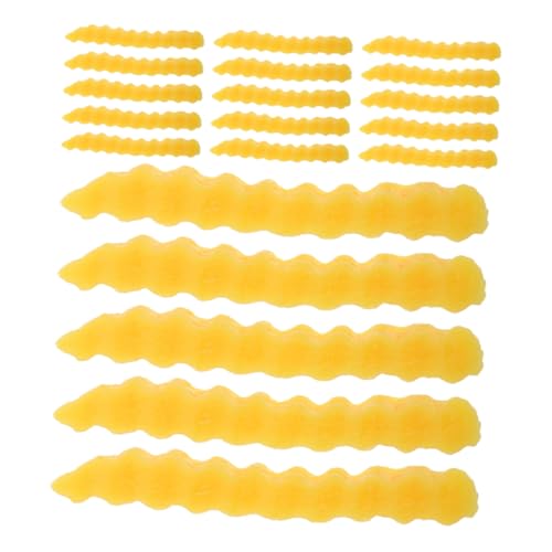 ifundom 20 Stück Teiliges Realistische Pommes Frites Deko Küchen Fake Food Modelle für Restaurant Schaufenster Künstliche Fast Food Simulation für Fotografie und Ladenatmosphäre ifundom 20 Stück Teiliges Realistische Pommes Frites Deko Küchen Fake Food Modelle für Restaurant Schaufenster Künstliche Fast Food Simulation für Fotografie und Ladenatmosphäre von ifundom