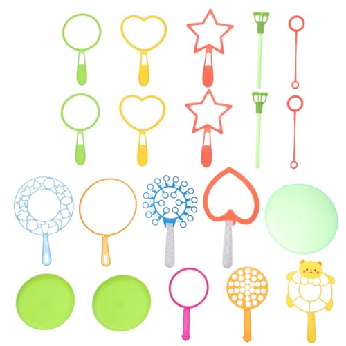 ifundom 20 Stück Werkzeuge zum Blasen von Blasen für kinderspielzeug soap Bubbles Children Toys Toys Werkzeuge zum Blasen von Seifenblasen Blasenwerkzeuge Colorful von ifundom