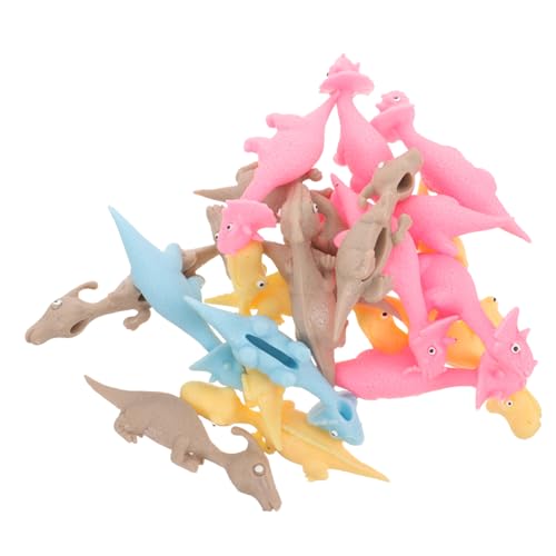 ifundom 20 Stücke Dinosaurier Goodie Bag Stuffers Interessante Party Favors Streich Stretch Stretch Fliegen Studenten Belohnungen von ifundom