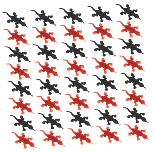 ifundom 200 Stück Lizard Figuren PVC Echt Wirkende Kletterechsen für Lernspielzeug Partydeko Halloween Streiche Geschenkideen ifundom 200 Stück Lizard Figuren PVC Echt Wirkende Kletterechsen für Lernspielzeug Partydeko Halloween Streiche Geschenkideen von ifundom