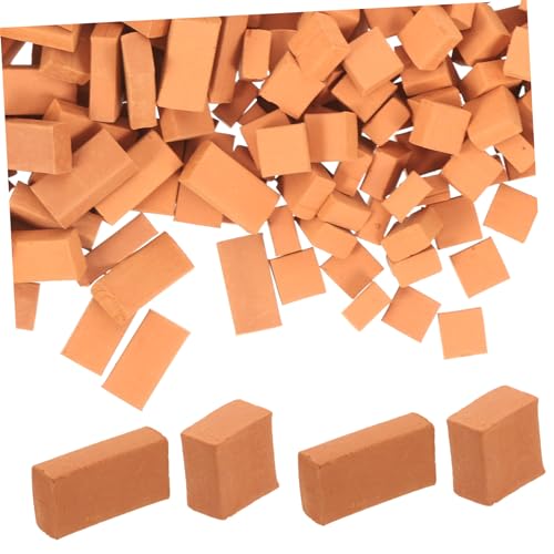 ifundom Miniatur-Ziegel-bausätze 200-teilige Miniatur-Ziegel Für Kinder Sandtisch Landschaftsmodell von ifundom