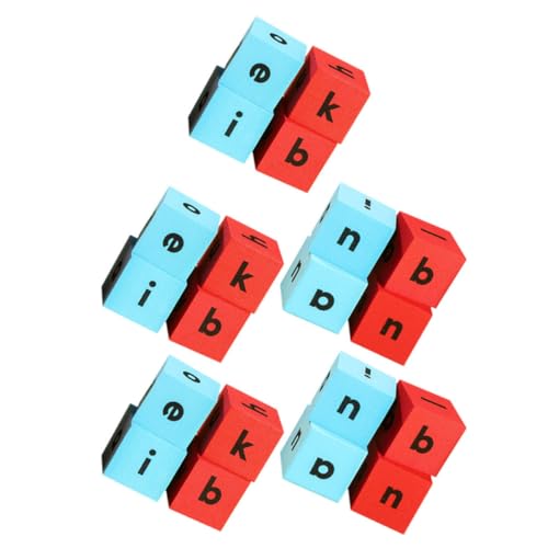 ifundom 20St Alphabet-Schaumstoffwürfel Würfel stapeln farbige Würfel sechsseitige Würfel Coole Würfel mehrseitige Würfel spielwürfel Spielzeugwürfel Eva Würfel tragbare Würfel DIY-Würfel von ifundom