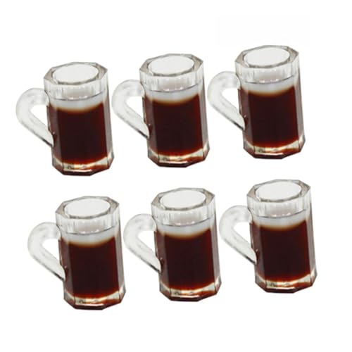 ifundom Miniatur-bierkrüge Für Mini- 20 Stück Miniatur-biergläser Ornamentzubehör von ifundom
