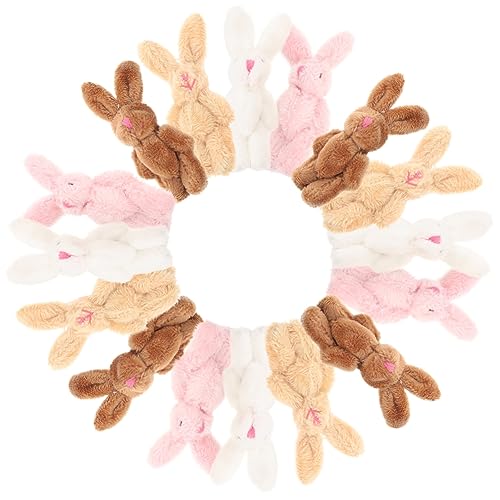 ifundom 20Stücke Kaninchenpuppe Teiliges Langlebige Stofftiere und DIY Taschenanhänger und Dekoration für Valentinstag ifundom 20Stücke Kaninchenpuppe Teiliges Langlebige Stofftiere und DIY Taschenanhänger und Dekoration für Valentinstag von ifundom