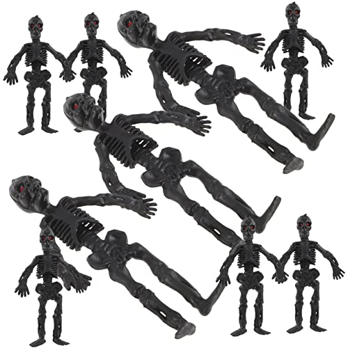 ifundom 20pcs Halloween Party Bevorzugt Halloween -skelette Dehnbare Spielzeuge Halloween Druckrelief Spielzeug ifundom 20pcs Halloween Party Bevorzugt Halloween -skelette Dehnbare Spielzeuge Halloween Druckrelief Spielzeug von ifundom