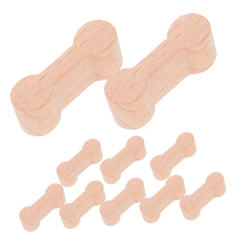 ifundom 20stücke Holzverbindungselemente Für Holzspielzeugzüge Robuste Adapter Für Eisenbahnstrecken Fördert Kreativität Und Fantasie Beim Spielen von ifundom