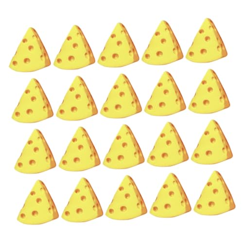 ifundom Charmante Mini-käsemodelle – 20 Stück Käse-simulationen Für Die Küche Für Heimdekoration Und Fotografie ifundom Charmante Mini-käsemodelle – 20 Stück Käse-simulationen Für Die Küche Für Heimdekoration Und Fotografie von ifundom